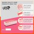 Stomo Dori Multi-Purpose Stackable Drawer Organizer For Home | Peach - Set of 4